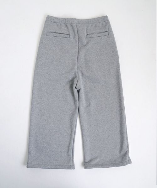 VU ヴウ sweat wide pants [HEATHER GRAY] vum-pt-06