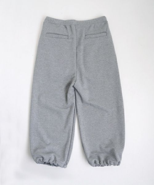 VU ヴウ sweat wide pants [HEATHER GRAY] vum-pt-06
