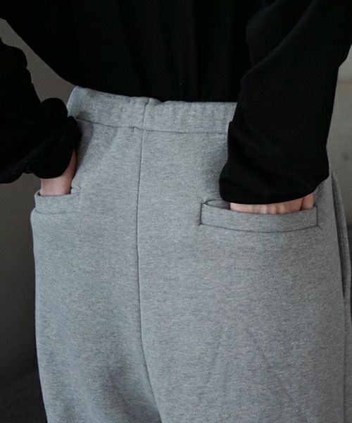VU ヴウ sweat wide pants [HEATHER GRAY] vum-pt-06