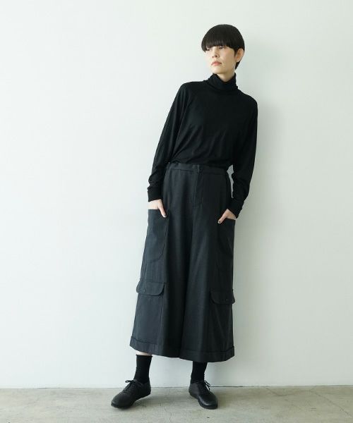 Mochi モチ pocket wide pants ポケットワイドパンツ