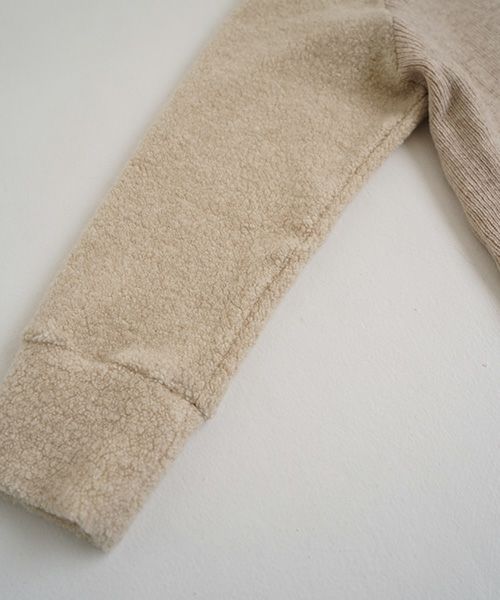 Mochiモチside button knit cardigan [mocha/ma25-kn-03]