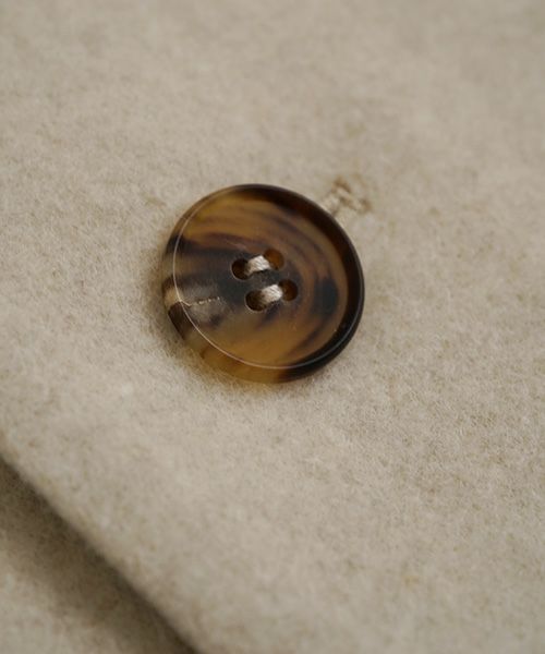 Mochiモチa-line short coat [mocha greige/ma25-co-01] 