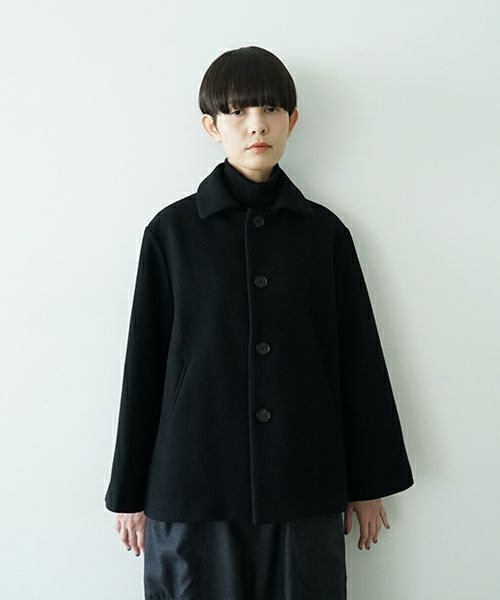 ジャケット・アウター mochi a-line short coat Mochi モチ a-line short coat エーラインショートコート