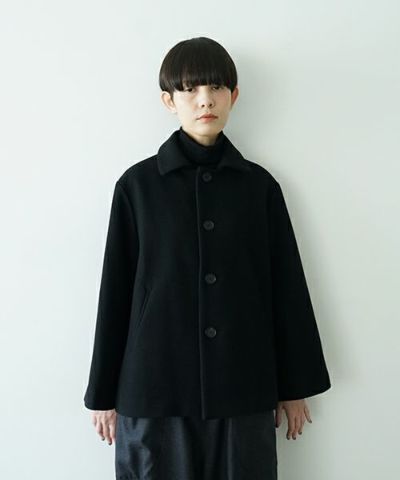 Mochiモチa-line short coat [black/ma25-co-01] 
