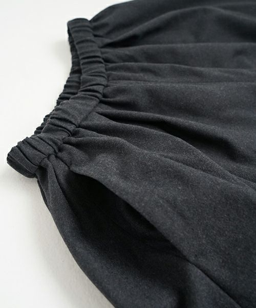 Mochiモチflare wide pants [charcoal gray/ma23-pt-01] 