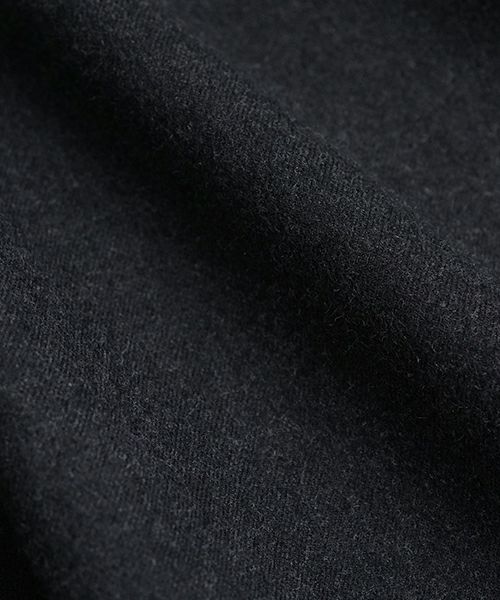 Mochiモチflare wide pants [charcoal gray/ma23-pt-01] 