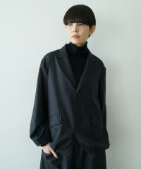  Mochiモチcoach jacket [charcoal gray/ma24-jk-01]