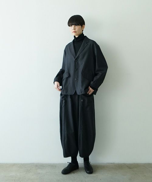  Mochiモチcoach jacket [charcoal gray/ma24-jk-01]