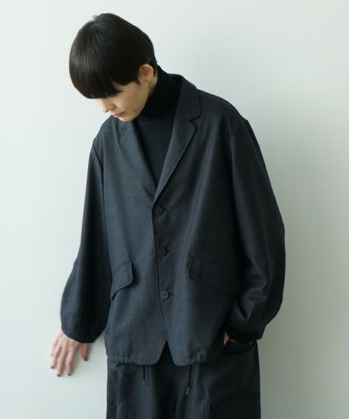  Mochiモチcoach jacket [charcoal gray/ma24-jk-01]