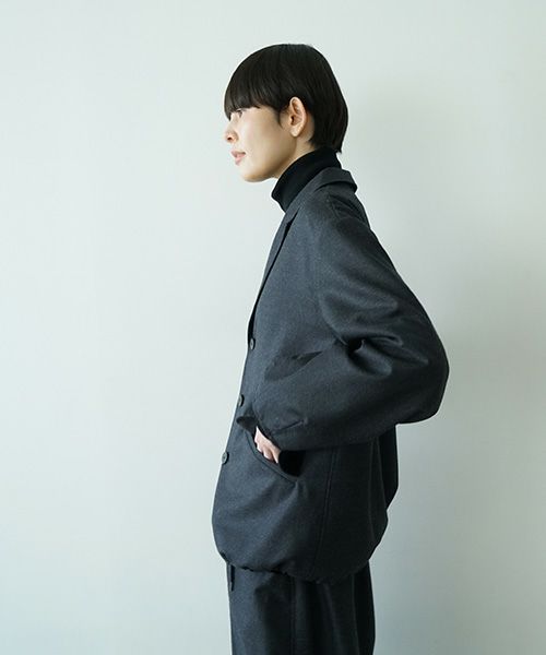  Mochiモチcoach jacket [charcoal gray/ma24-jk-01]