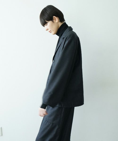  Mochiモチcoach jacket [charcoal gray/ma24-jk-01]