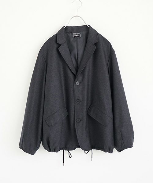  Mochiモチcoach jacket [charcoal gray/ma24-jk-01]