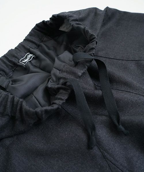 Mochiモチsarouel pants [charcoal gray/ma24-pt-02]