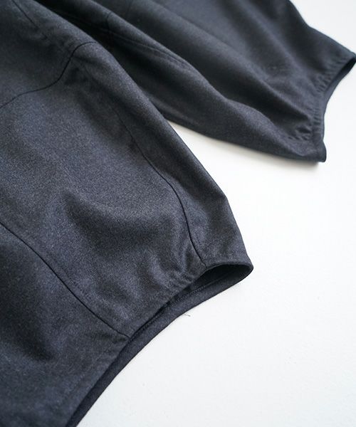 Mochiモチsarouel pants [charcoal gray/ma24-pt-02]