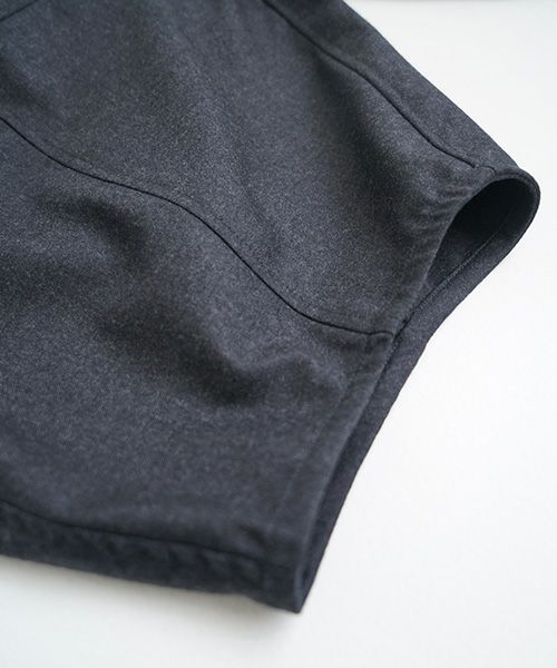 Mochiモチsarouel pants [charcoal gray/ma24-pt-02]