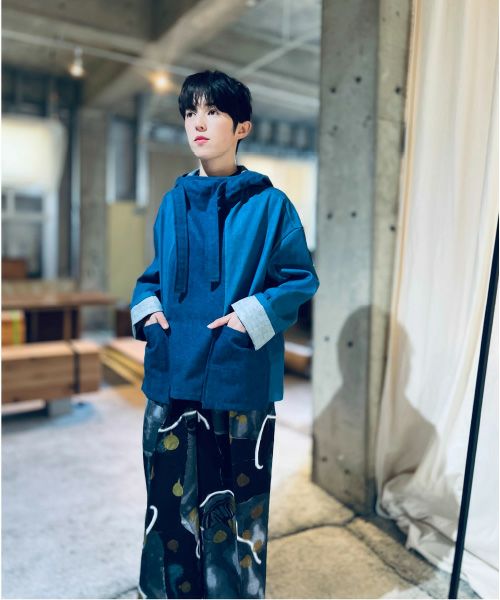 ohta オオタ tree pleats pants pt-48T