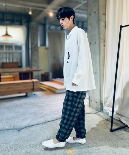 ohtaオオタcheck pants [pt-51C] 
