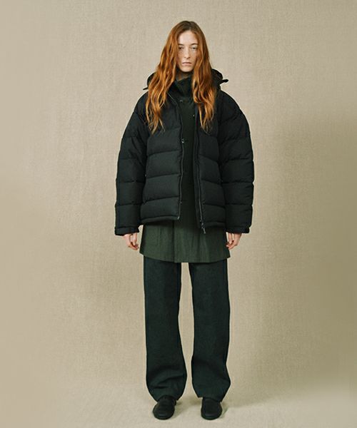 YOKO SAKAMOTO ヨーコサカモト DOWN PARKA [BLACK]YS - 25AW - 01 