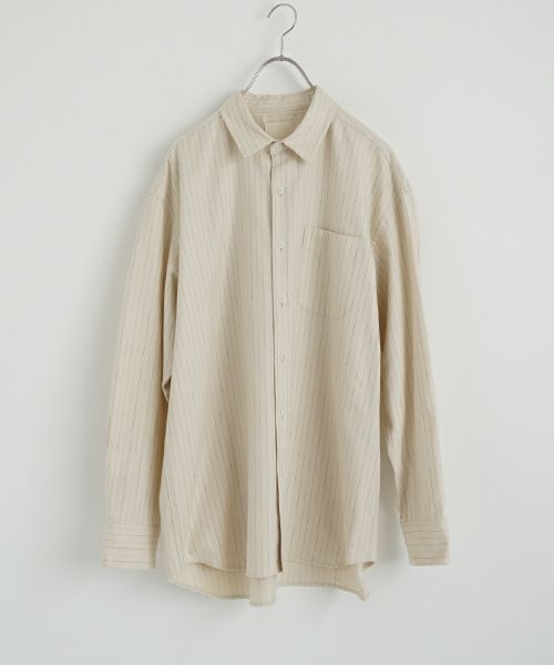 YOKO SAKAMOTO ヨーコサカモト WORK SHIRT [ BLACK] YS - 25SS - 40