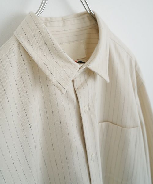YOKO SAKAMOTO ヨーコサカモト WORK SHIRT [ BLACK] YS - 25SS - 40