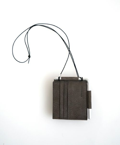macromauro マクロマウロAL BIFOLD WALLET (GRAY SPAIN)