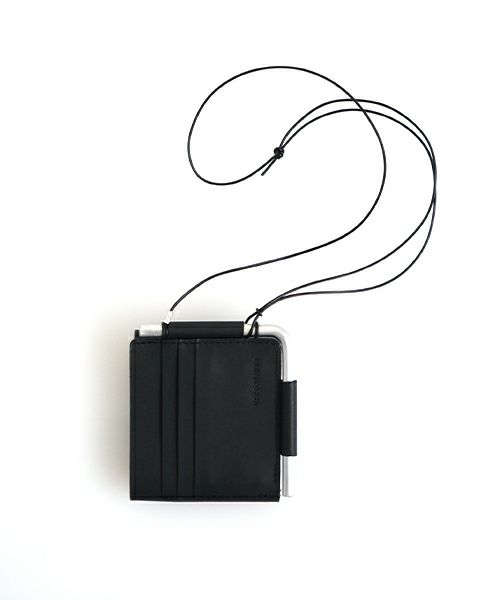 macromauro マクロマウロAL BIFOLD WALLET (BLACK JAPAN)