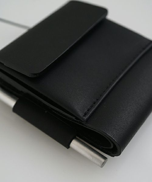 macromauro マクロマウロ AL BIFOLD WALLET (BLACK JAPAN)｜防水レザー