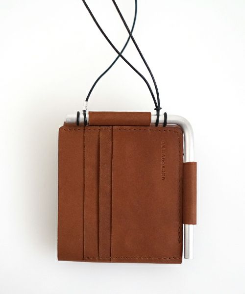 macromauro マクロマウロAL BIFOLD WALLET (BROWN JAPAN)