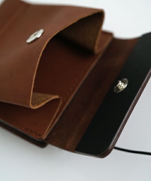macromauro マクロマウロAL BIFOLD WALLET (BROWN JAPAN)