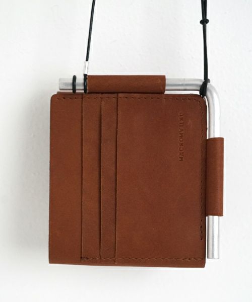 macromauro マクロマウロAL BIFOLD WALLET (BROWN JAPAN)