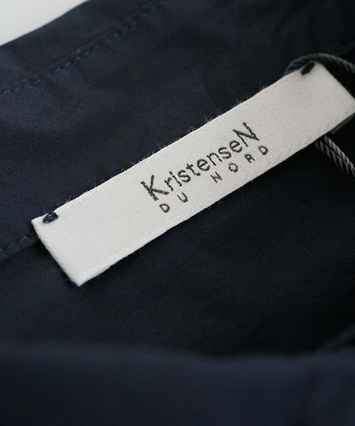KristenseN DU NORDクリステンセンドゥノルドCOTTON STRETCH SHIRTS [L-316 NAVY] 