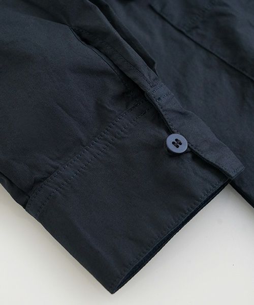 KristenseN DU NORDクリステンセンドゥノルドCOTTON STRETCH SHIRTS [L-316 NAVY] 
