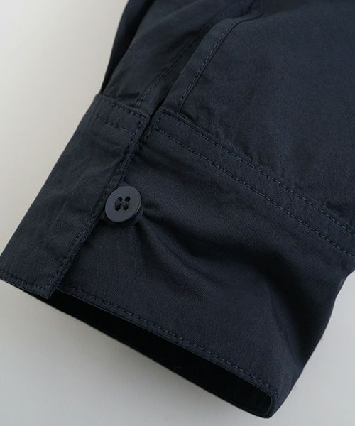 KristenseN DU NORDクリステンセンドゥノルドCOTTON STRETCH SHIRTS [L-316 NAVY] 