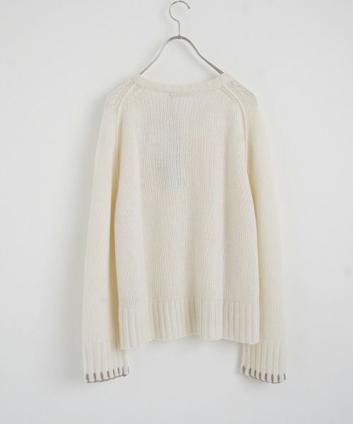 KristenseN DU NORDクリステンセンドゥノルドCASHMERE KNIT [L-332 /01 OFF WHITE] 
