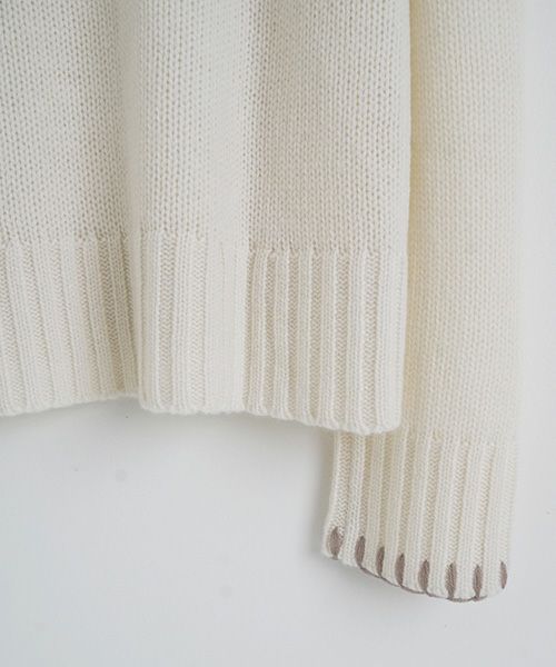 KristenseN DU NORDクリステンセンドゥノルドCASHMERE KNIT [L-332 /01 OFF WHITE] 