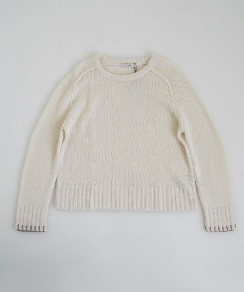 KristenseN DU NORDクリステンセンドゥノルドCASHMERE KNIT [L-332 /01 OFF WHITE] 