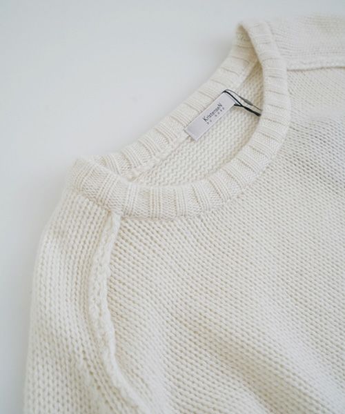 KristenseN DU NORDクリステンセンドゥノルドCASHMERE KNIT [L-332 /01 OFF WHITE] 