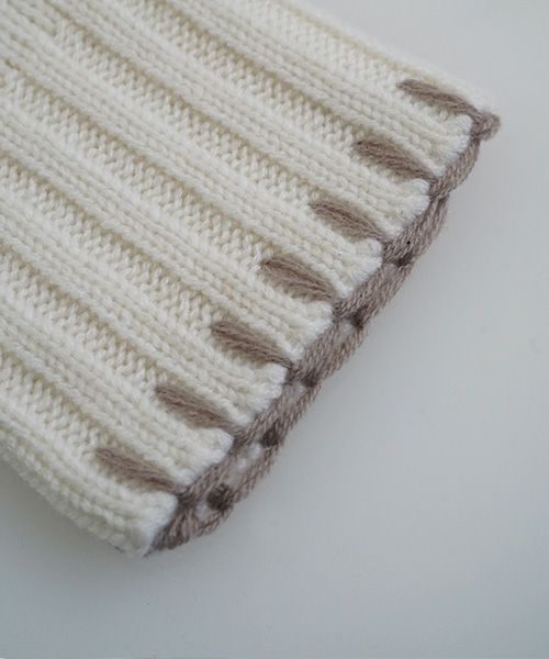 KristenseN DU NORDクリステンセンドゥノルドCASHMERE KNIT [L-332 /01 OFF WHITE] 