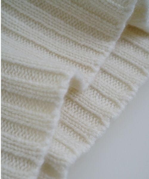 KristenseN DU NORDクリステンセンドゥノルドCASHMERE KNIT [L-332 /01 OFF WHITE] 
