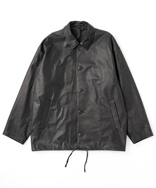 YOKO SAKAMOTOヨーコサカモトCOACH JACKET [BLACK] YS-25AW-06