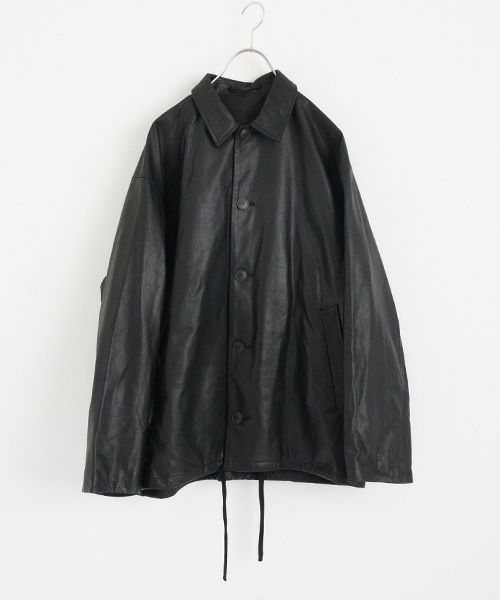YOKO SAKAMOTOヨーコサカモトCOACH JACKET [BLACK] YS-25AW-06
