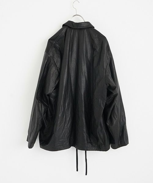 YOKO SAKAMOTOヨーコサカモトCOACH JACKET [BLACK] YS-25AW-06