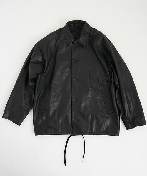 YOKO SAKAMOTOヨーコサカモトCOACH JACKET [BLACK] YS-25AW-06