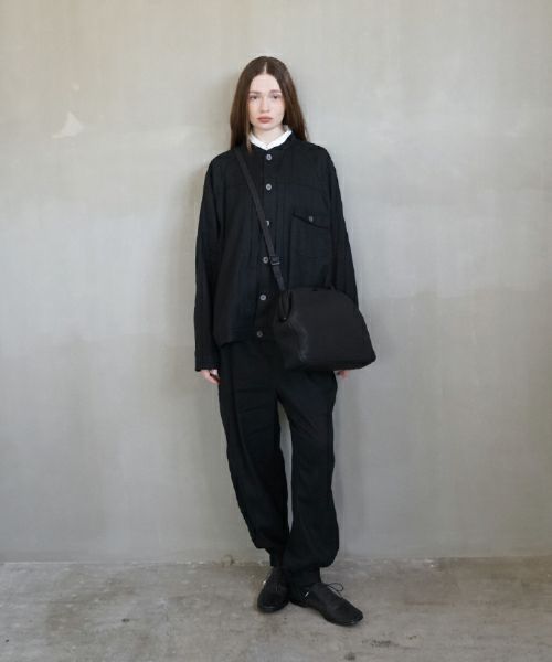 VU PRODUCT｜軽く柔らかい鹿革がま口ショルダーバッグ｜kiss-lock Deer