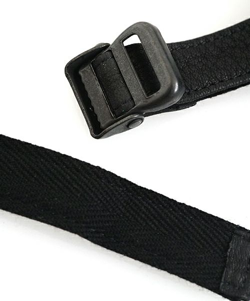 VU PRODUCTヴウプロダクトgama shoulder bag deer leather slim (BLACK)鹿革がま口スリムショルダーバッグvu-product-b21_b