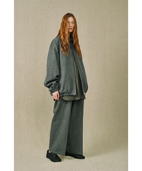 YOKO SAKAMOTO / ヨーコサカモト BAGGY PANTS (CHARCOAL GRAY) YS - 25AW - 05
