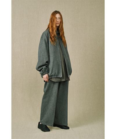 YOKO SAKAMOTO / ヨーコサカモト BAGGY PANTS (CHARCOAL GRAY) YS - 25AW - 05