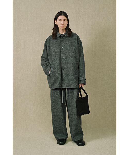 YOKO SAKAMOTO / ヨーコサカモト BAGGY PANTS (CHARCOAL GRAY) YS - 25AW - 05