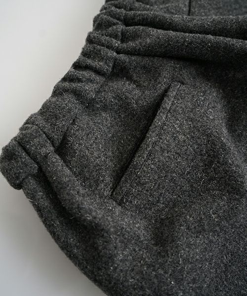YOKO SAKAMOTO / ヨーコサカモト BAGGY PANTS (CHARCOAL GRAY) 正規