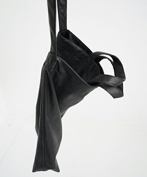 YOKO SAKAMOTO / ヨーコサカモトRESEARCHER BAG-LARGE[BLACK-FG] YS-BAG-LE-L